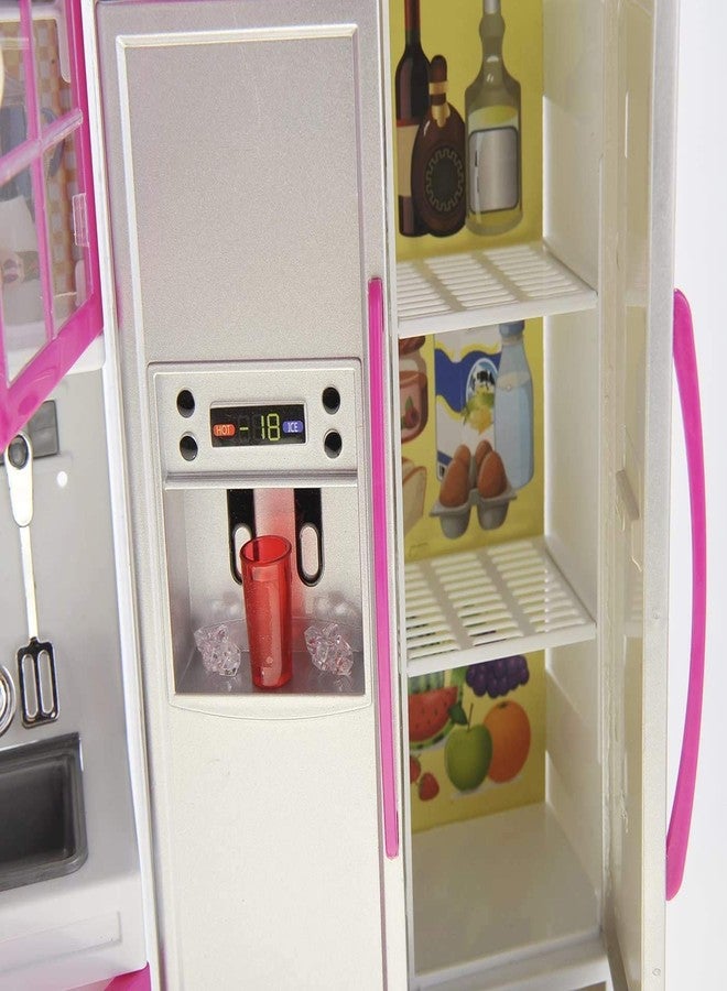 SKYBUCKET 4-Door Dream House Kitchen setight Sound Features for Kidsoys for Kids - Image 5